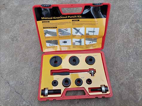 CC-60 manual knockout punch kit