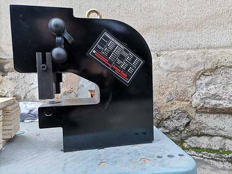 CH-100A hydraulic angle iron steel hole puncher
